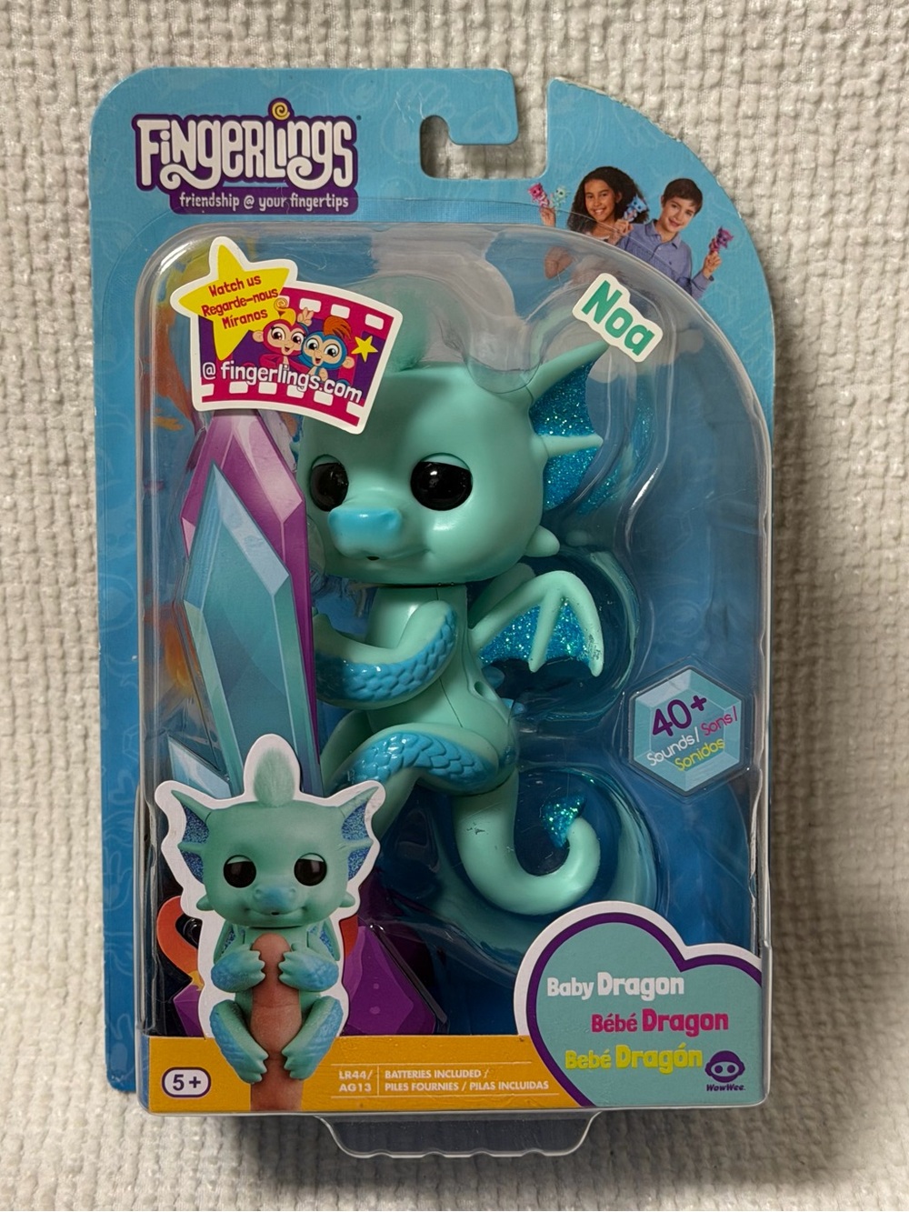 FINGERLINGS- NOA, BABY DRAGON- NEW/SEALED